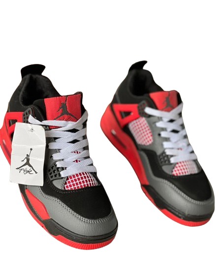 Nike Jordan 4 – Grey Red