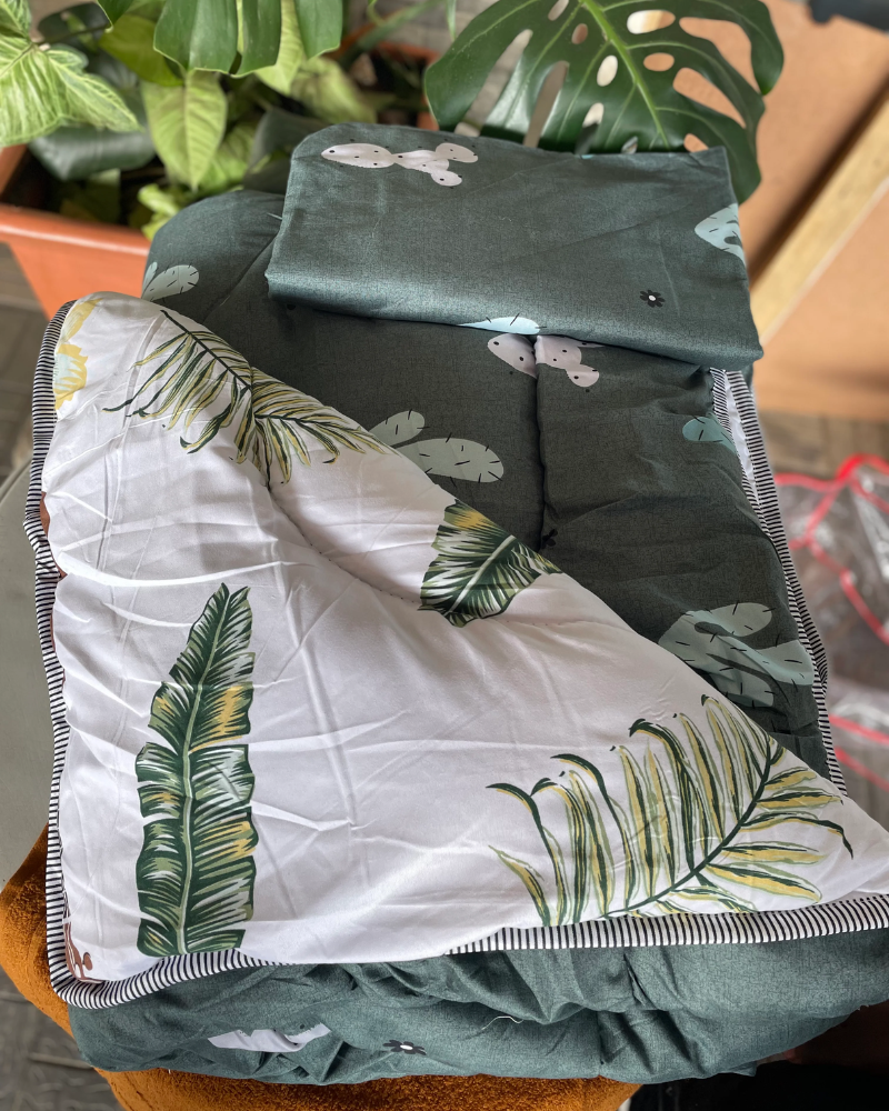 Binded Double Sided Duvet Set