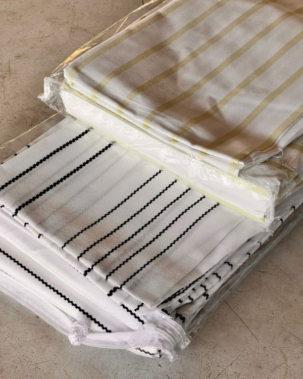 Bed Sheets + Pillow Case Set - Stripes - Image 5
