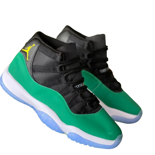 Nike Jordan 11 Sneakers – Oregon Green